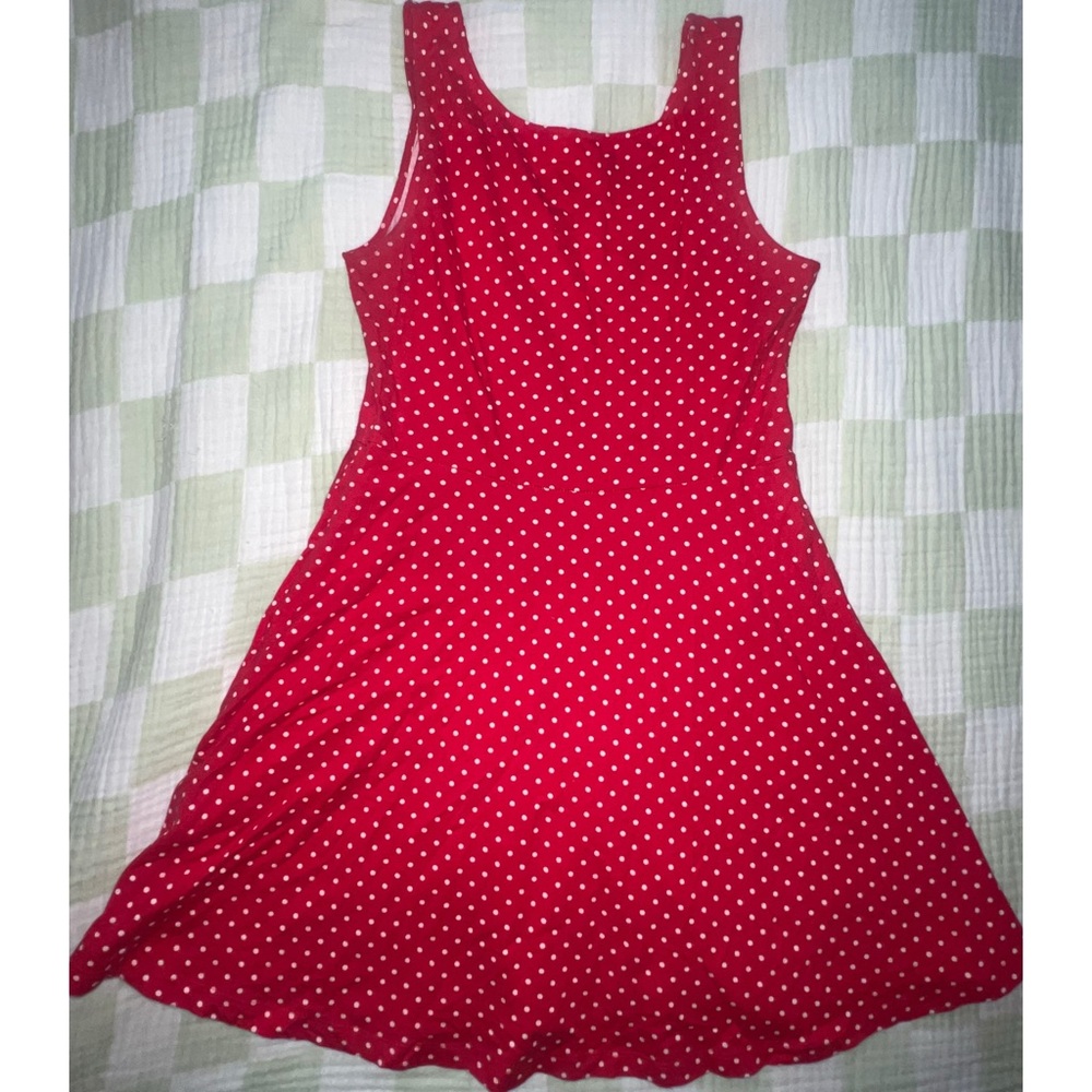 Red Polka Dot Dress